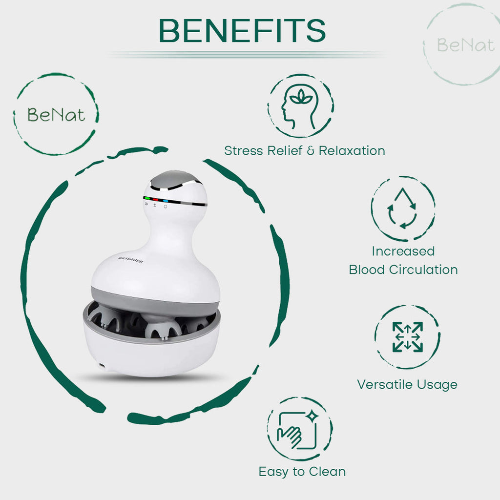 Luxury Electric Scalp & Body Massager