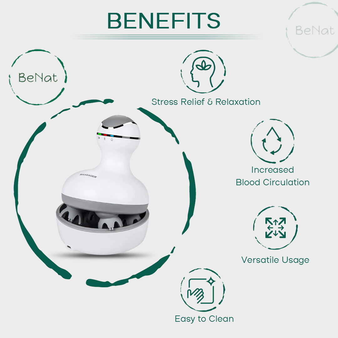 Luxury Electric Scalp & Body Massager