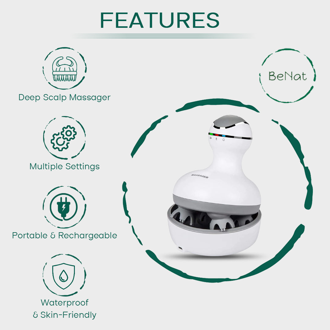 Luxury Electric Scalp & Body Massager